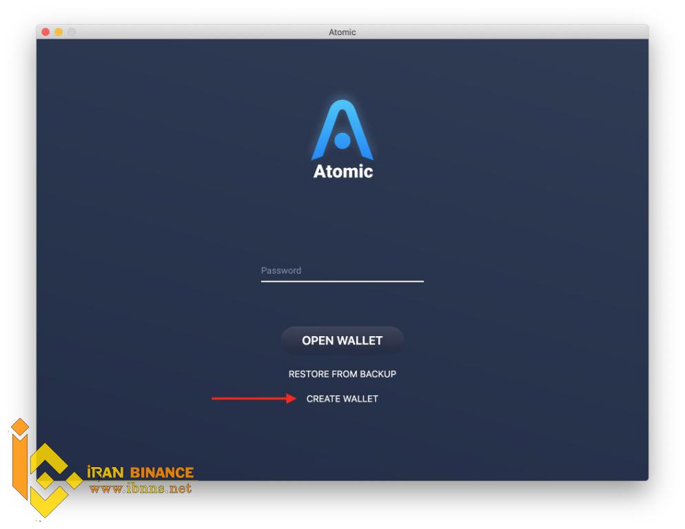 آموزش ساخت کیف پول Atomic Wallet در دسکتاپ
