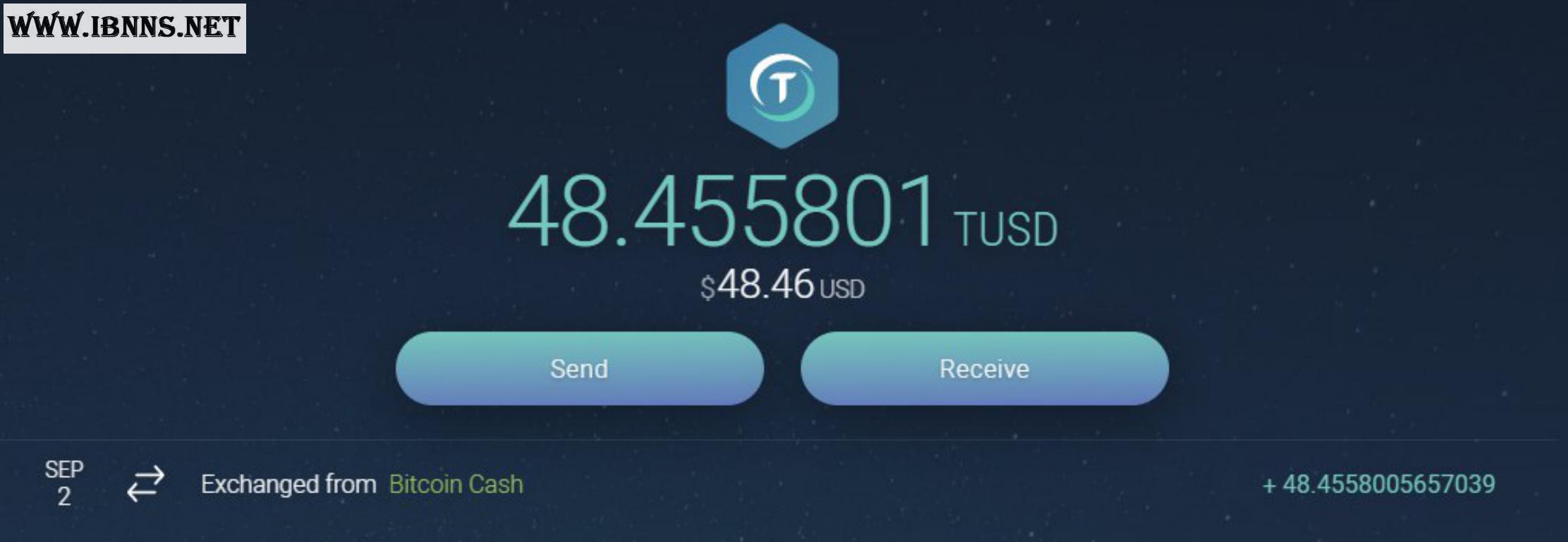 کیف پول TUSD