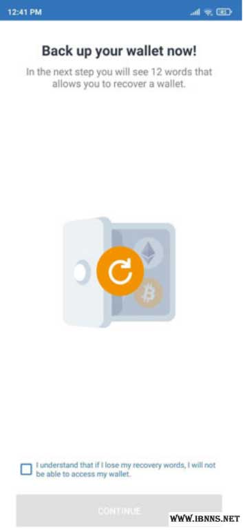 آموزش ساخت کیف پول ZRX در تراست والت | قبول قوانین