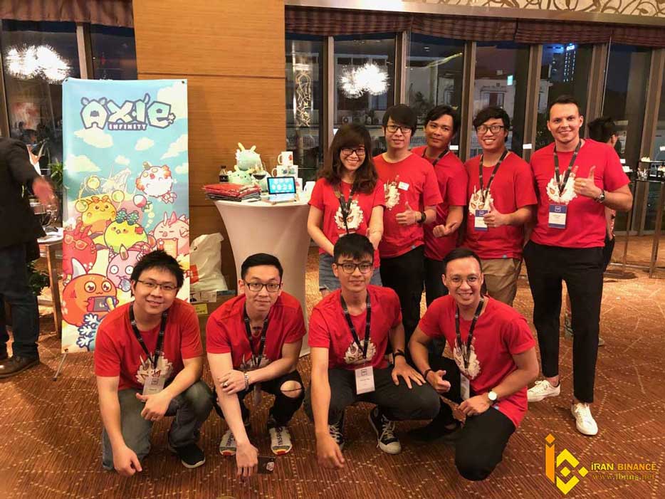 اعضای تیم سازنده بازی Axie Infinity