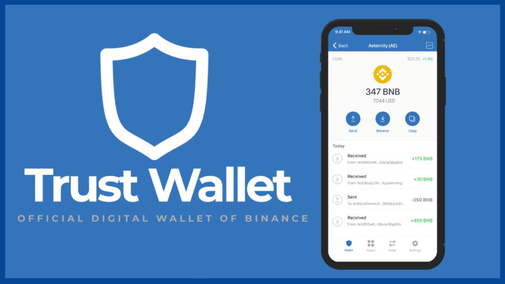 کیف پول تراست والت (Trust Wallet)