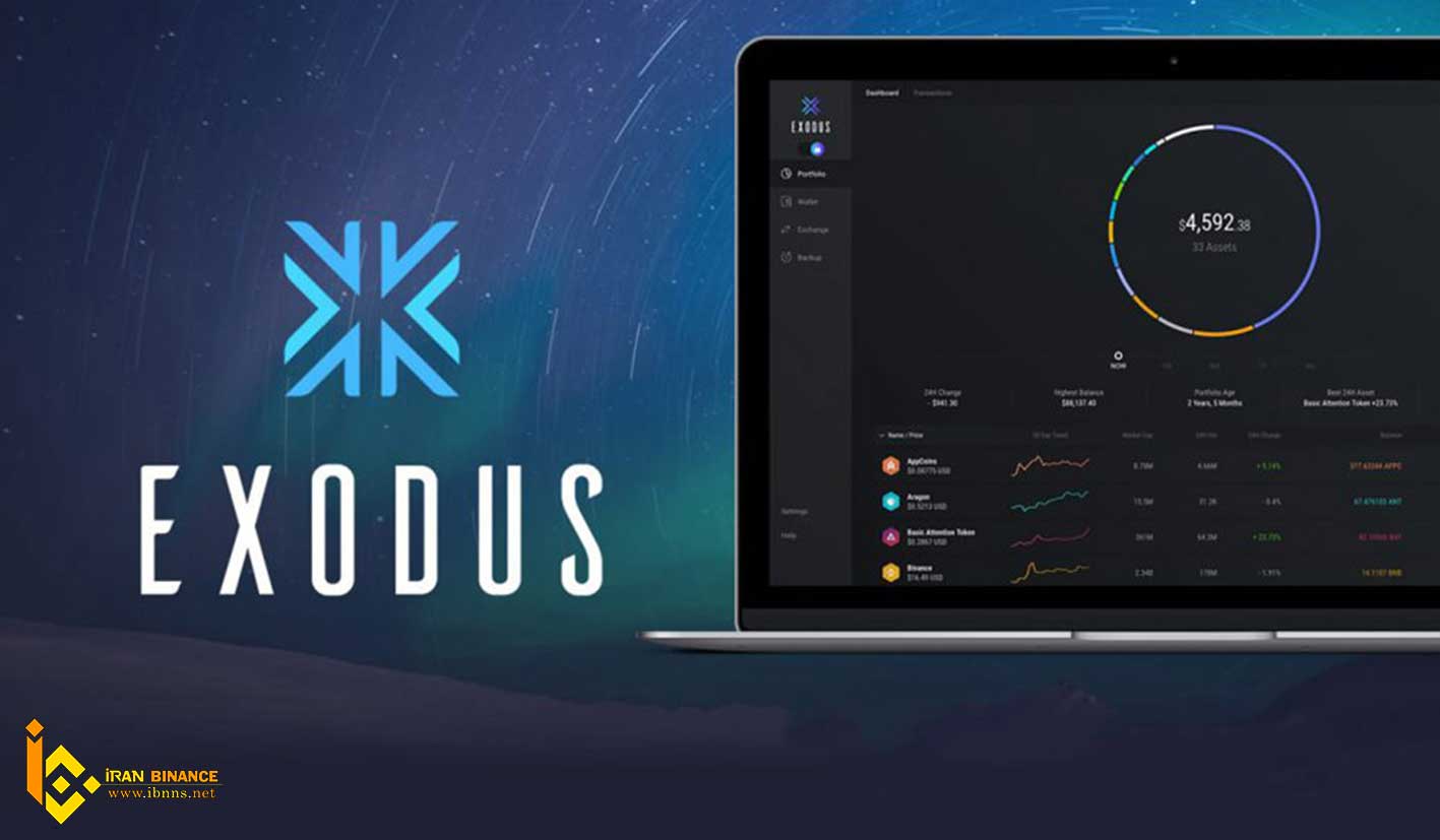 کیف پول اکسدوس(Exodus) 