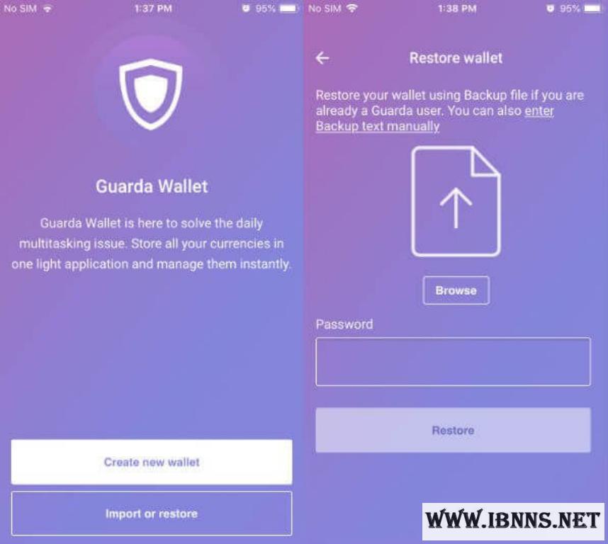 آموزش ساخت کیف پول XMR در گواردا ولت