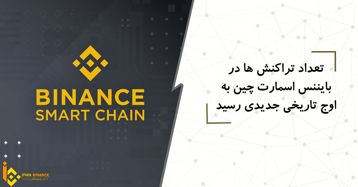 تعداد تراکنش ها در بایننس اسمارت چین به اوج تاریخی جدیدی رسید