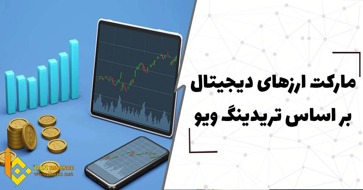  مارکت ارزهای دیجیتال براساس تریدینگ ویو