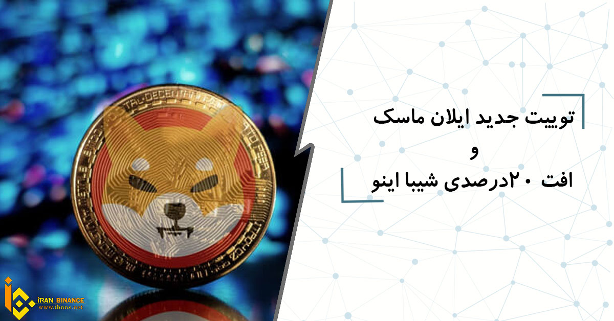 سقوط 20 درصدی شیبا اینو بعد از توییت جدید ایلان ماسک