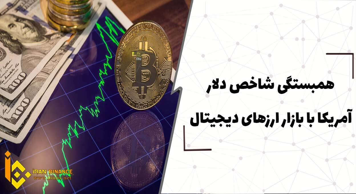  همبستگی شاخص دلار آمریکا با بازارهای دیجیتال